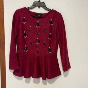 Dolce Vita / Anthropology beaded sweater